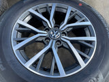 17" VW Tiguan OEM 70037 wheels rims tires 2020 2021 2022 2023 2024 2025 2026 Texas Truck Tire