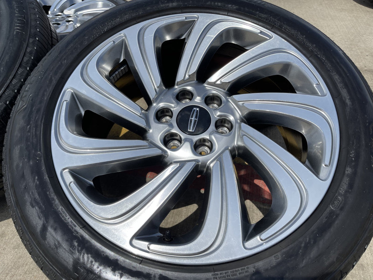 22" Lincoln Navigator BLACK LABEL OEM 10497 rims wheels BRIDGESTONE DISCOUNTED Texas Truck Tire