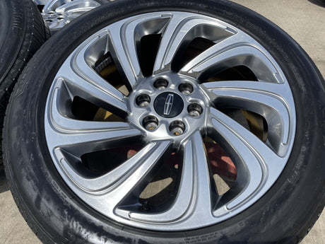 22" Lincoln Navigator BLACK LABEL OEM 10497 rims wheels BRIDGESTONE DISCOUNTED Texas Truck Tire