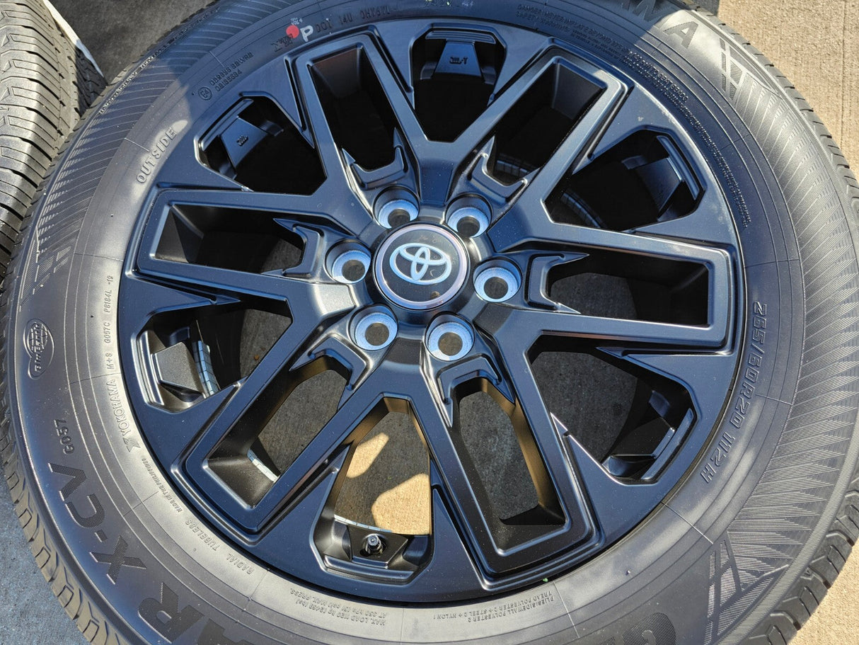 20" Toyota Tundra TRD OEM wheels rims TSS 75276 95295 Sequoia 2024 2025 2026 NEW Texas Truck Tire