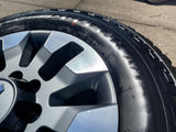 20" GMC Sierra Chevy Silverado 2500 3500 OEM 5960 5947 wheels rims BRIDGESTONE Texas Truck Tire