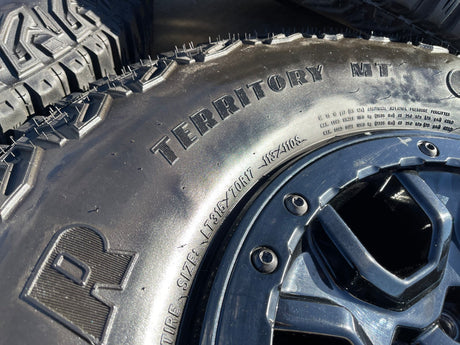 17" Ford Bronco SASQUATCH wheels rims BEADLOCK 10388 Ranger GOODYEAR M/T Texas Truck Tire