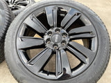 22" Lincoln Navigator OEM rims wheels Black Label 95384 10496 tires PIRELLI NEW Texas Truck Tire