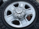18" Dodge Ram 2500 3500 STEEL chrome OEM 2473 wheels rims 2023 2024 2025 2026 Texas Truck Tire