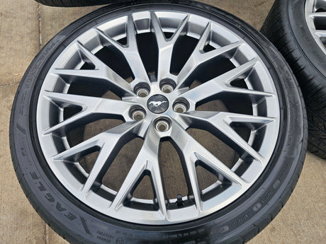 20" Ford Mustang GT OEM 10609 wheels rims tires 2020 2021 2022 2023 2024 2025 Texas Truck Tire