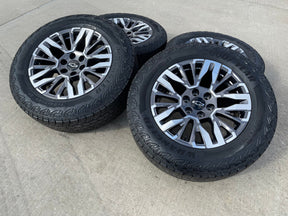 20" Chevy Silverado Z71 GMC Sierra Canyon Colorado OEM wheels rims 2025 2026 Texas Truck Tire