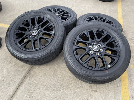 20" Toyota Tundra TRD OEM wheels rims TSS 75276 95295 Sequoia 2024 2025 2026 NEW Texas Truck Tire