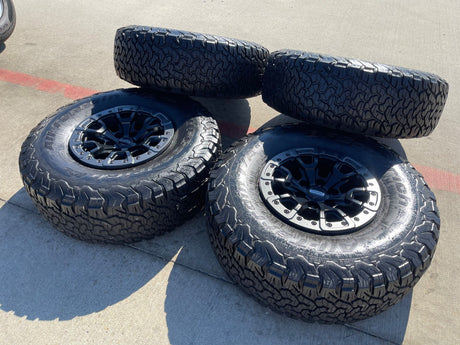 17" Ford F-150 Raptor Bronco R OEM BEADLOCK 51222 rims wheels 37" BFG Texas Truck Tire