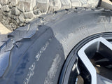 17" Jeep Wrangler Gladiator RUBICON OEM wheels rims tires 9237 black BFG KO2 A/T Texas Truck Tire