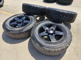 20" Chevy Silverado GMC Sierra 2500 3500 OEM replica 5503 rims wheels 8x180 Texas Truck Tire