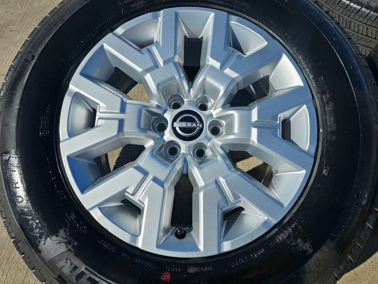 17" Nissan Frontier OEM Desert Runner 62832 wheels rims 2023 2024 2025 NEW Texas Truck Tire