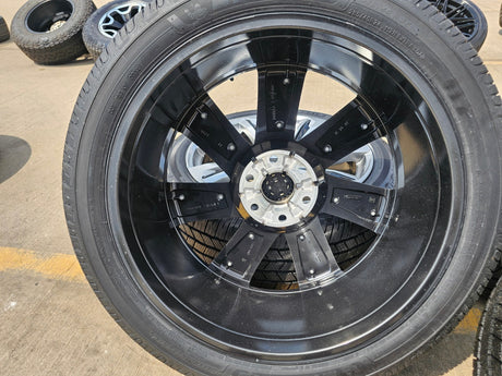 24" Cadillac Escalade V OEM wheels rims 2024 2025 2026 2027 NEW MICHELIN Texas Truck Tire
