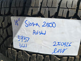 20" GMC Sierra Denali 2500 3500 OEM 5957 wheels rims tires 2024 2025 2026 NEW Texas Truck Tire