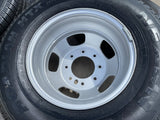 17" Dodge Ram 3500 Dually 8x200 wheels rims 2703 2704 OEM NEXEN tires Texas Truck Tire