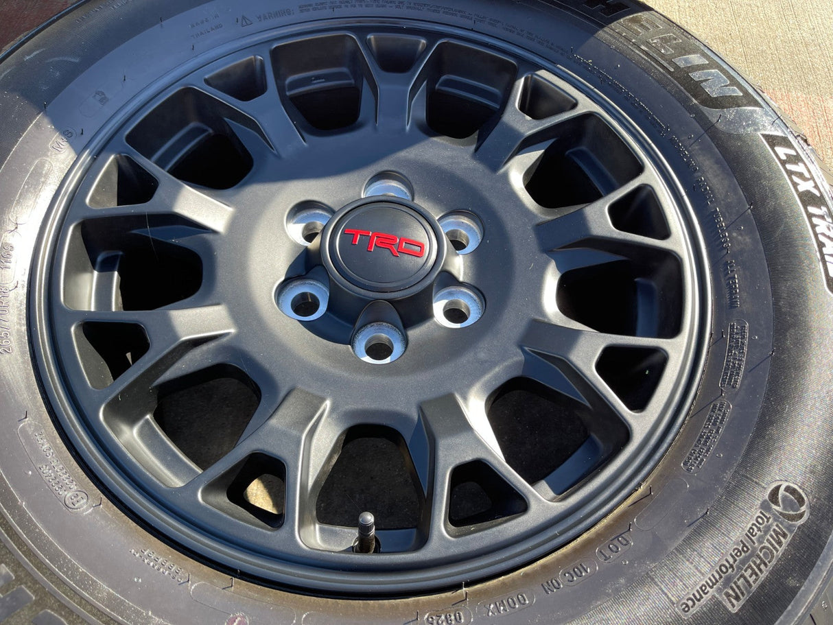 18" Toyota Tacoma 4Runner TRD Pro OEM 95973 wheels rims 2025 2026 MICHELIN NEW Texas Truck Tire