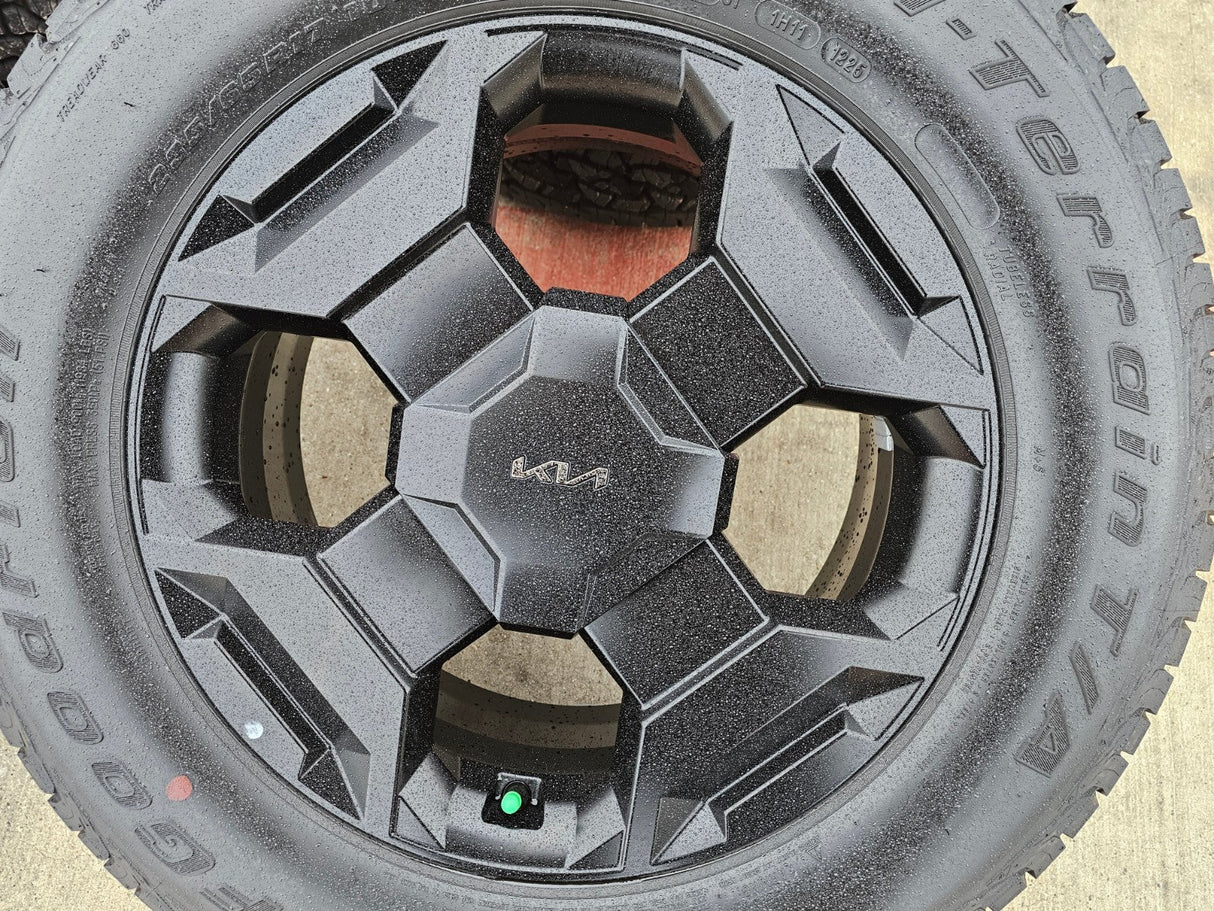 17" Kia Sorento X-PRO OEM wheels rims tires Telluride Sedona 2025 2026 BFG NEW Texas Truck Tire