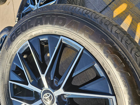 20" Toyota Land Cruiser Tundra OEM wheels rims 10545 Lexus GX550 LX600 2025 2026 Texas Truck Tire