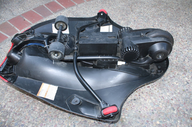 12-Volt Rechargeable Red Electric Ride-On Toy Car Without Charger