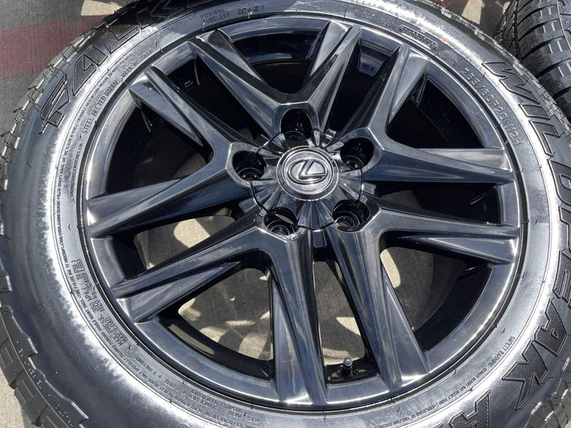 20" Lexus LX570 Toyota Land Cruiser OEM 74280 wheels rims FRESH NICE RARE NEW Texas Truck Tire