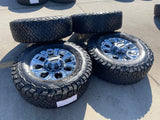 18" Ford F-250 F-350 OEM rims wheels 10097 CHROME tires BFG KO3 A/T Texas Truck Tire