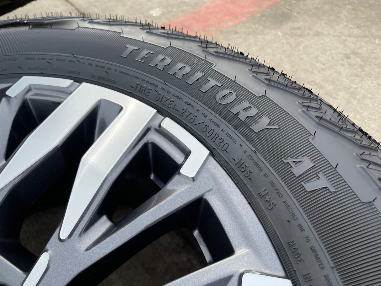 20" Chevy Silverado Z71 GMC Sierra Canyon Colorado OEM wheels rims 2025 2026 Texas Truck Tire