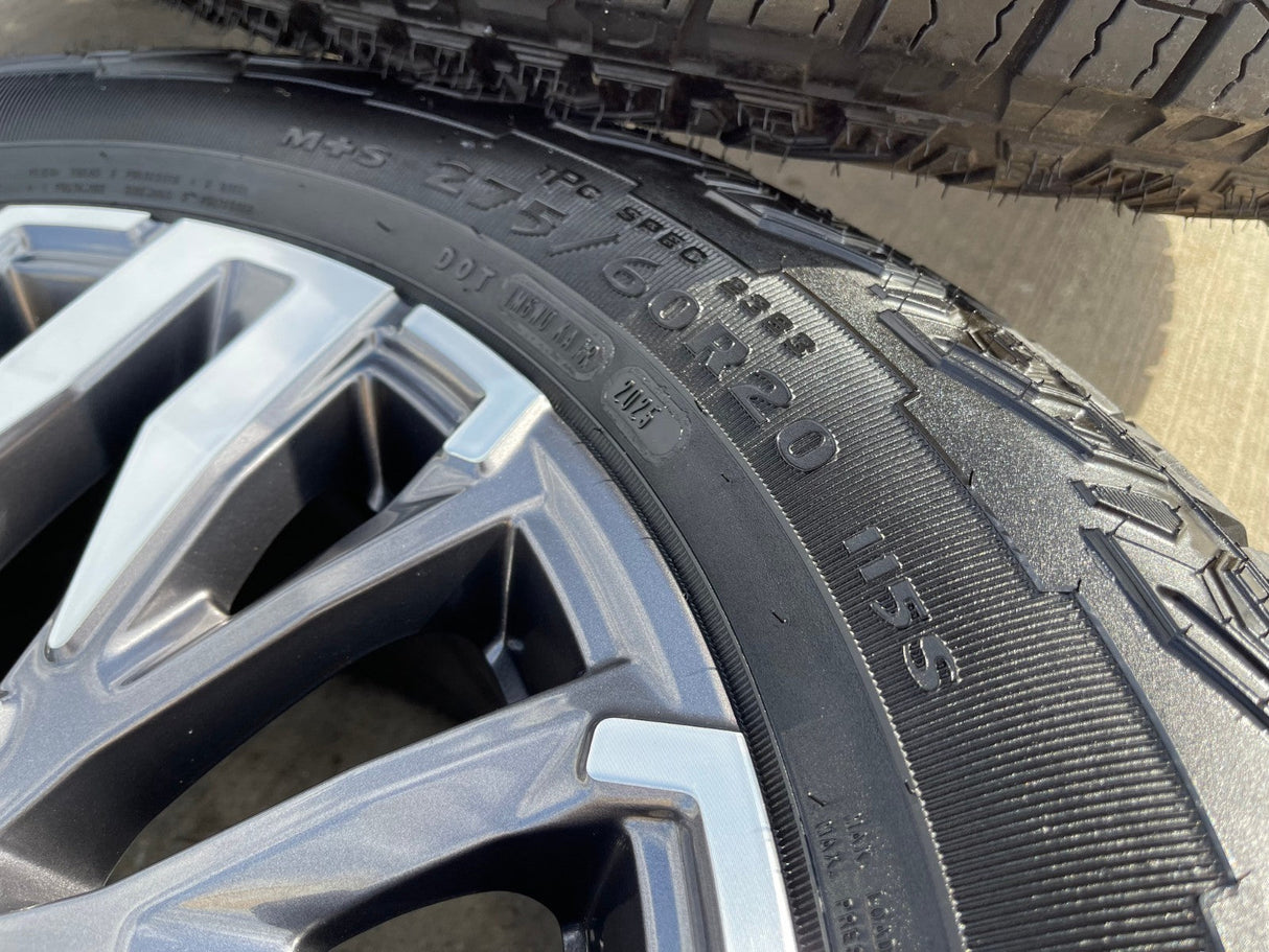 20" Chevy Silverado Z71 GMC Sierra Canyon Colorado OEM wheels rims 2025 2026 Texas Truck Tire