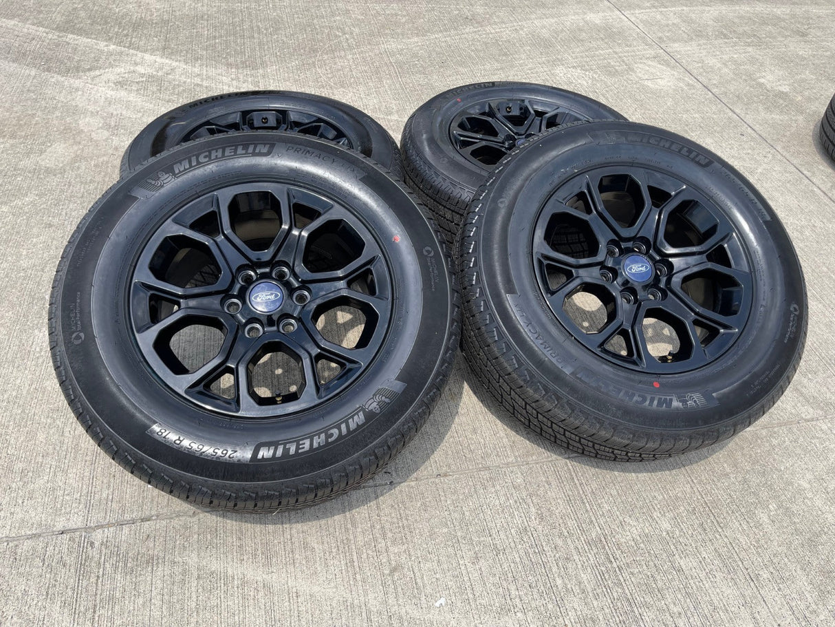 18" Ford F-150 OEM rims wheels 10438 Expedition 2023 2024 2025 2026 MICHELIN NEW Texas Truck Tire