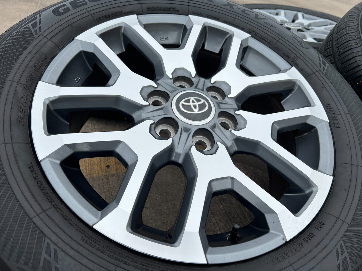 20" Toyota Tundra TSS TRD OEM wheels rims tires 95359 75277 Sequoia DISCOUNTED Texas Truck Tire