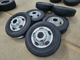 17" Ford F-350 Dually OEM 10477 10478 rims wheels 2024 2025 2026 IRONMAN A/T NEW Texas Truck Tire