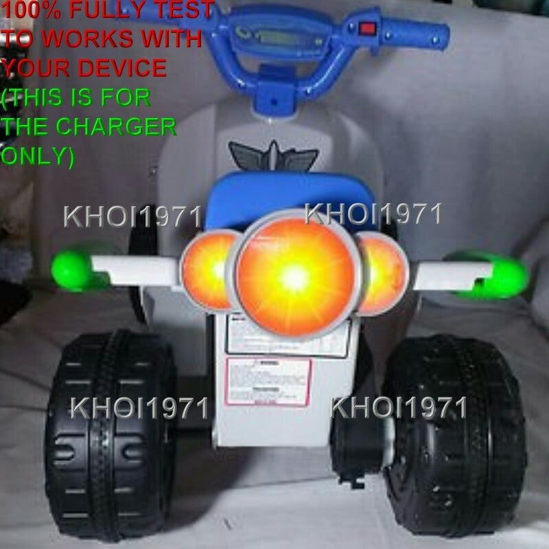 AC Wall Charger Adapter for 6V Disney Pixar Buzz Lightyear Toy Story 3 Ride-On