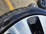 21" Lucid Air Grand Touring OEM 95542 95543 wheels rims black tires NEW Texas Truck Tire