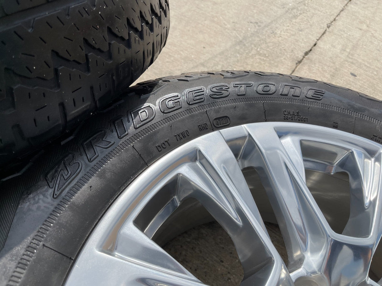 20" GMC Sierra Yukon Denali OEM 5917 wheels rims Chevy 2021 2022 2023 2025 2026 Texas Truck Tire