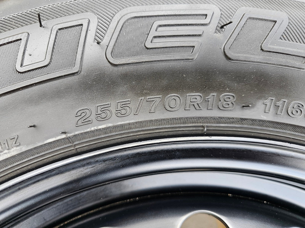 (4) 18" INEOS Grenadier OEM wheels rims tires STEEL 2023 2024 2025 2026 2027 NEW Texas Truck Tire