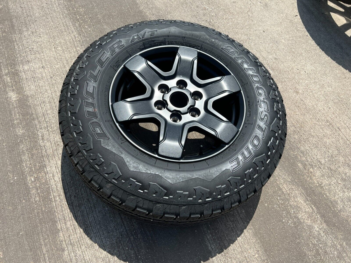17" Ford Bronco wheel rim 95292 10383 SASQUATCH Ranger 2021 2022 2023 2024 NEW Texas Truck Tire