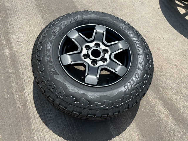 17" Ford Bronco wheel rim 95292 10383 SASQUATCH Ranger 2021 2022 2023 2024 NEW Texas Truck Tire