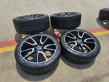 20" Mercedes E43 E53 E400 AMG S580 S65 S63 OEM 85543 85544 wheels rims MICHELIN Texas Truck Tire