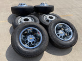 17" Chevy Silverado GMC Sierra 3500 Dually OEM 8094 rims wheels tires MICHELIN Texas Truck Tire