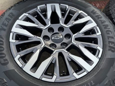 20" Chevy Silverado Z71 GMC Sierra Canyon Colorado OEM wheels rims 2025 2026 Texas Truck Tire
