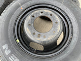 17" Dodge Ram 3500 Dually Laramie 8x200 wheels rims 2703 2704 OEM Texas Truck Tire