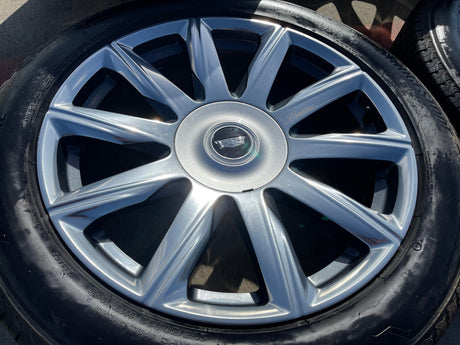 22" Cadillac Escalade Platinum OEM 95078 wheels rims 2023 2024 2025 2026 NEW Texas Truck Tire
