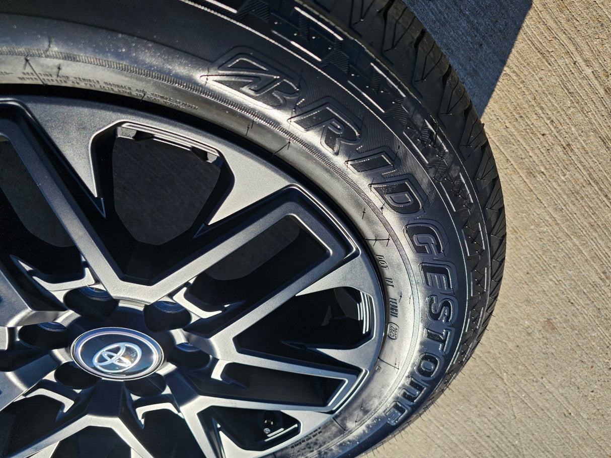 20" Toyota Tundra TRD OEM wheels rims TSS 75276 95295 Sequoia 2024 2025 2026 NEW Texas Truck Tire