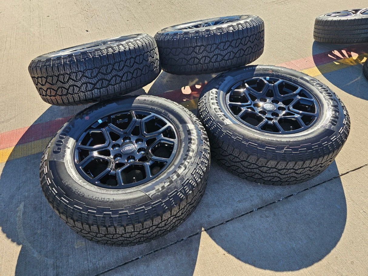 18" Ford F-150 OEM rims wheels 95049 10340 Expedition 2022 2023 2024 2025 NEW Texas Truck Tire
