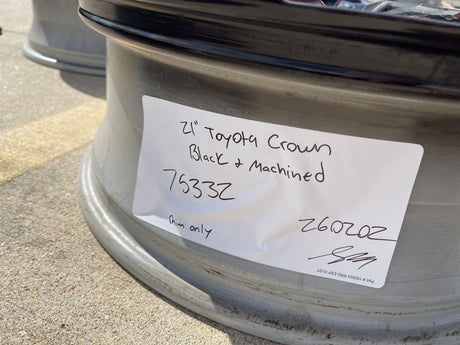 21" Toyota Crown Signia OEM 75332 wheel rim Camry Lexus 2023 2024 2025 2026 Texas Truck Tire