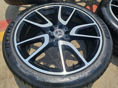 20" Mercedes E43 E53 E400 AMG S580 S65 S63 OEM 85543 85544 wheels rims Texas Truck Tire