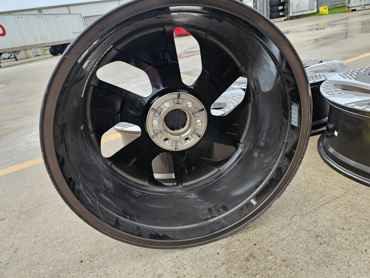 24" Lincoln Navigator BLACK LABEL OEM rims wheels Ford 2024 2025 2026 NEW Texas Truck Tire