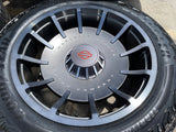 22" 22x10 Chevy Silverado Tahoe Suburban HARLEY DAVIDSON OEM wheels rims NEW 35" Texas Truck Tire