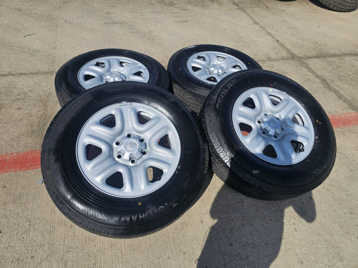 18" Toyota Tundra TSS TRD OEM 99083 75275 wheels rims Sequoia LX600 2025 NEW Texas Truck Tire