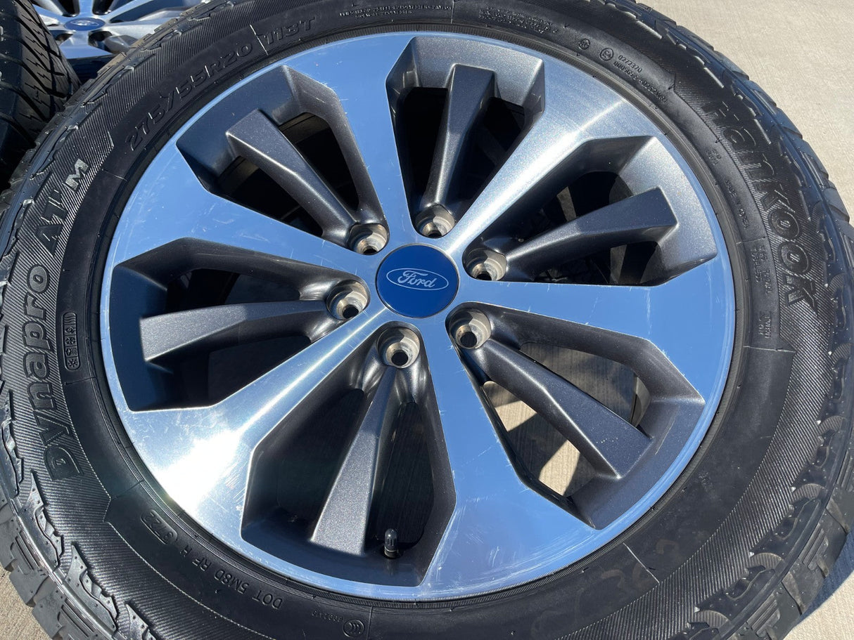 20" Ford F-150 LARIAT Limited OEM 10006 rims wheels Expedition HANKOOK Texas Truck Tire