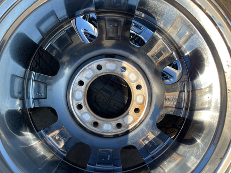 20" Ford F-250 F-350 OEM KING RANCH 10295 25085 10552 chrome wheels rims tires Texas Truck Tire