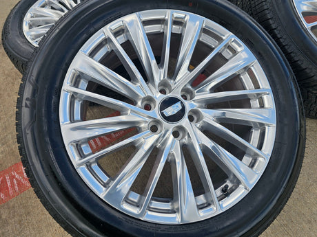 22" Cadillac Escalade Platinum OEM wheels rims tires 2024 2025 2026 NEW Texas Truck Tire